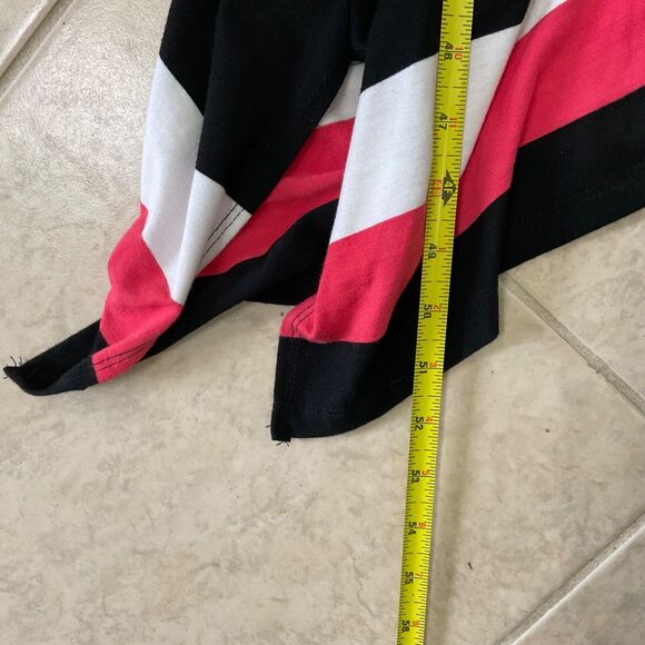 Signature by Robbie Bee Sleeveless Maxi Dress Size L Multi contrasting stripes - Picture 11 of 12